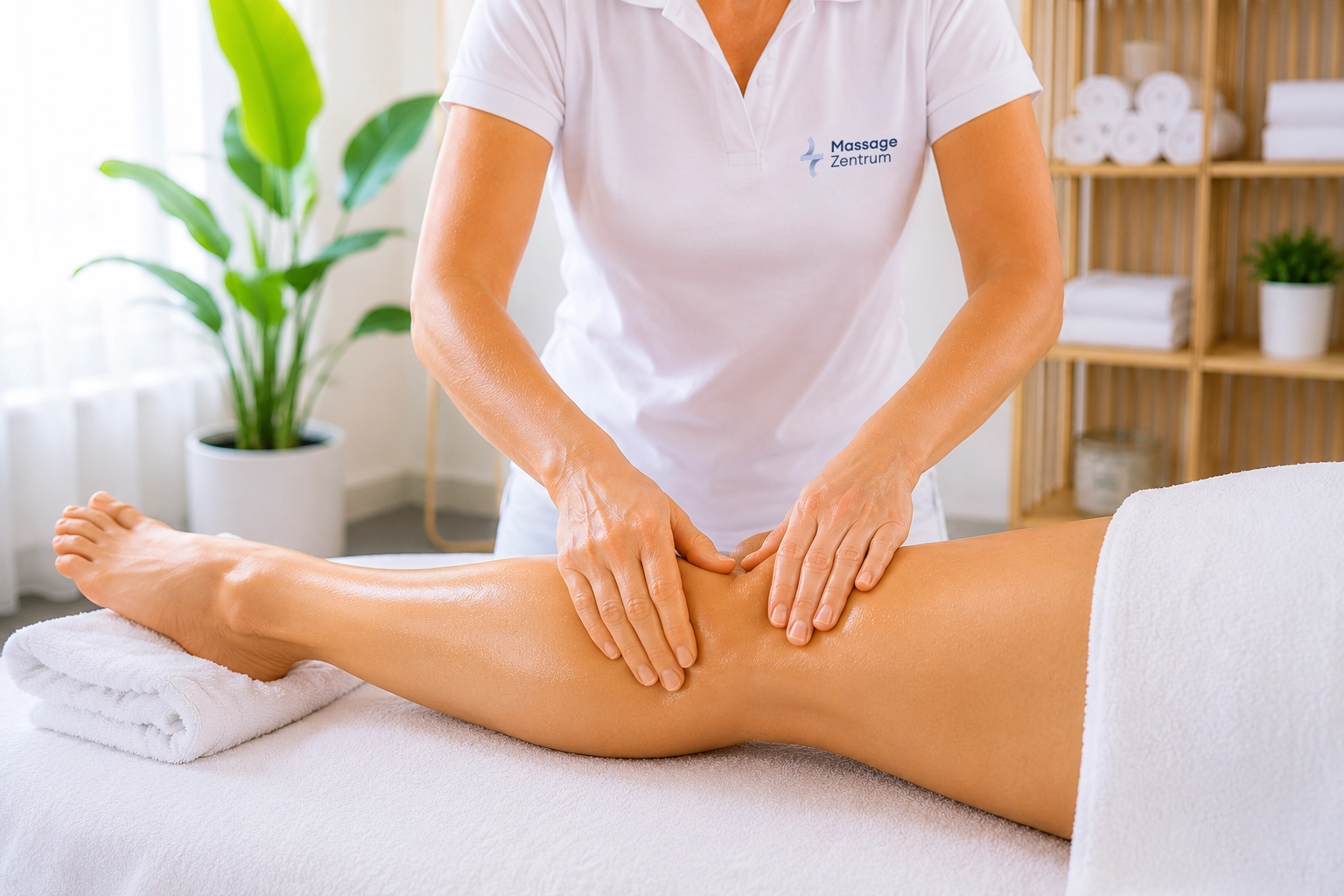 Sanfte Lymphdrainage bei Schwellungen in unserer Praxis in St. Gallen